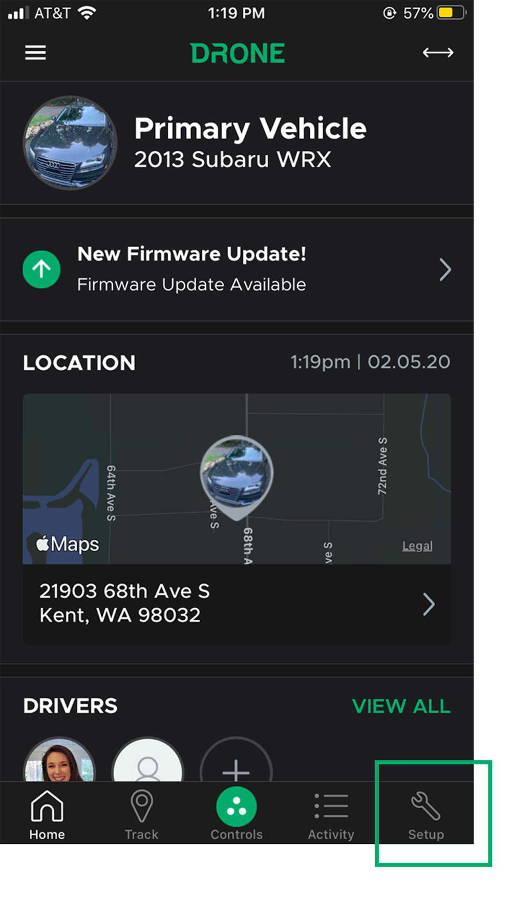 Setting Up DroneMobile Alerts