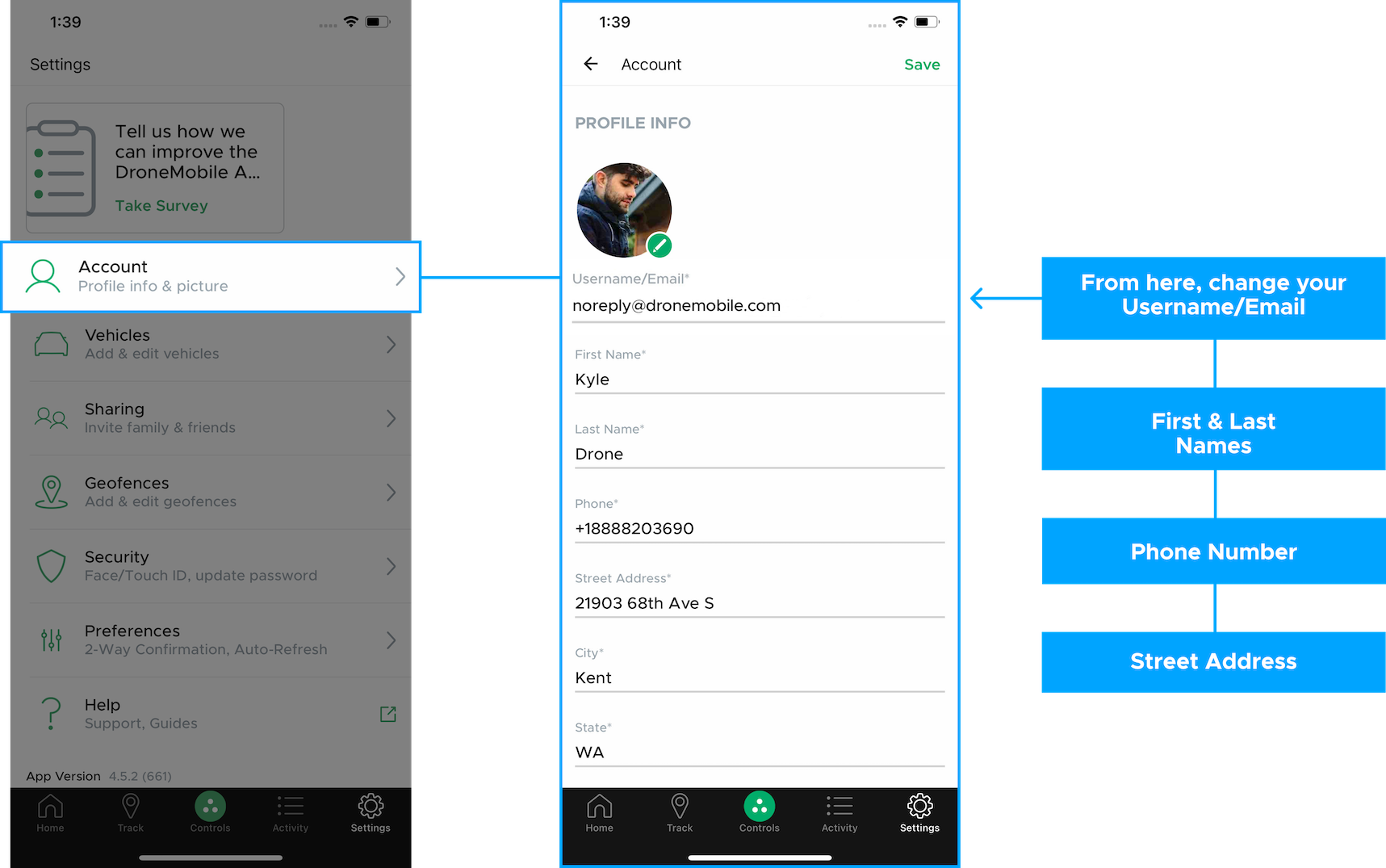 How To Update My Profile and/or Contact Information